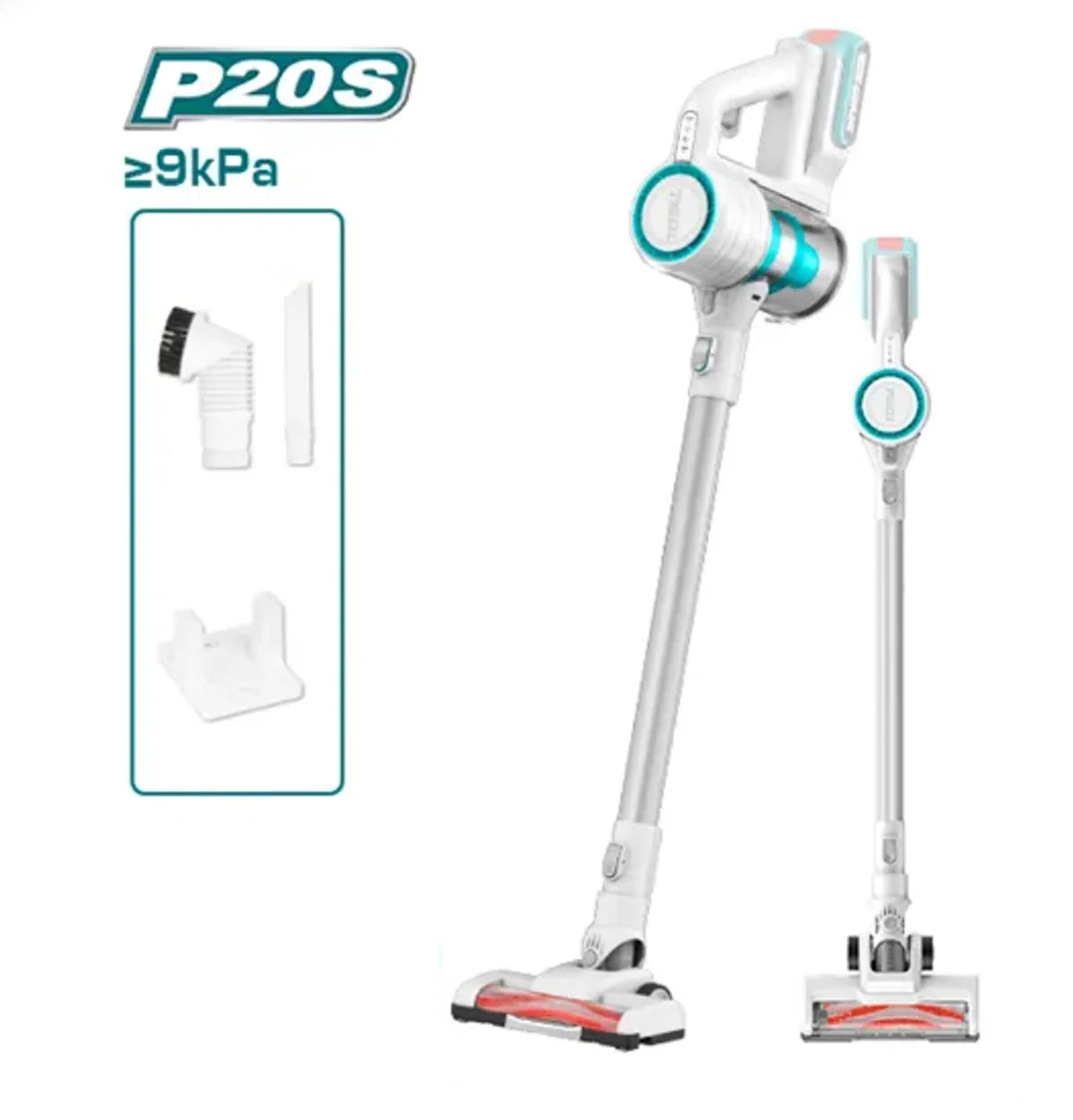 Total 20V Lithium-Ion Cordless Vacuum Cleaner 0.8L | TVLI20061 Total